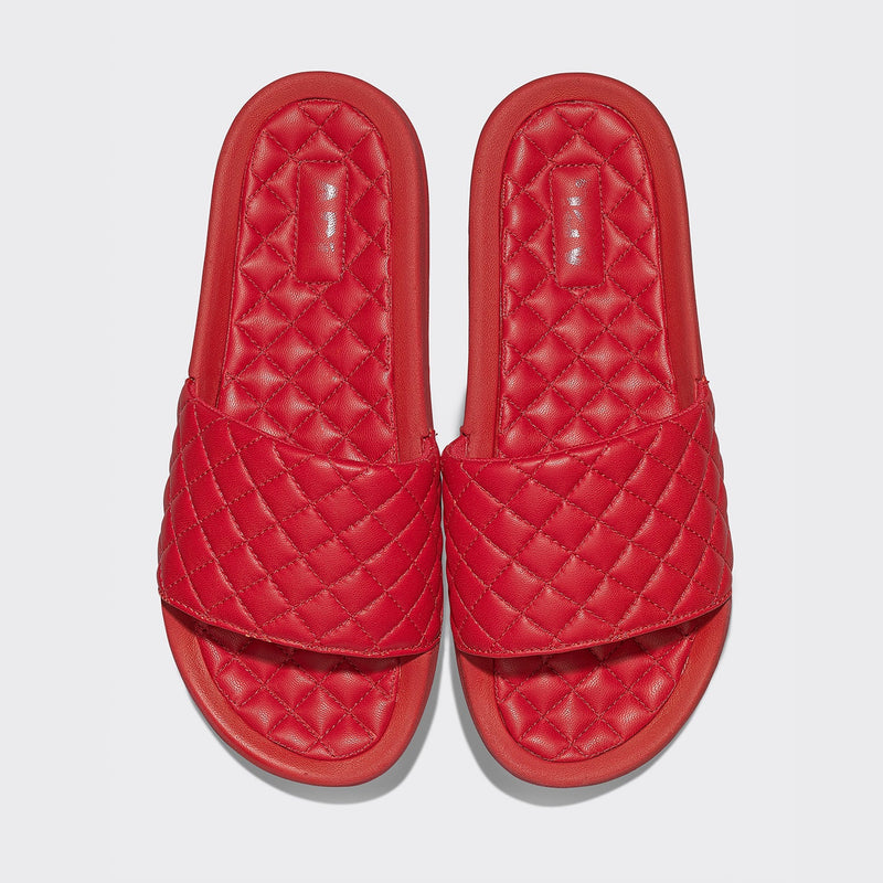Women's Lusso Slide Red view 1