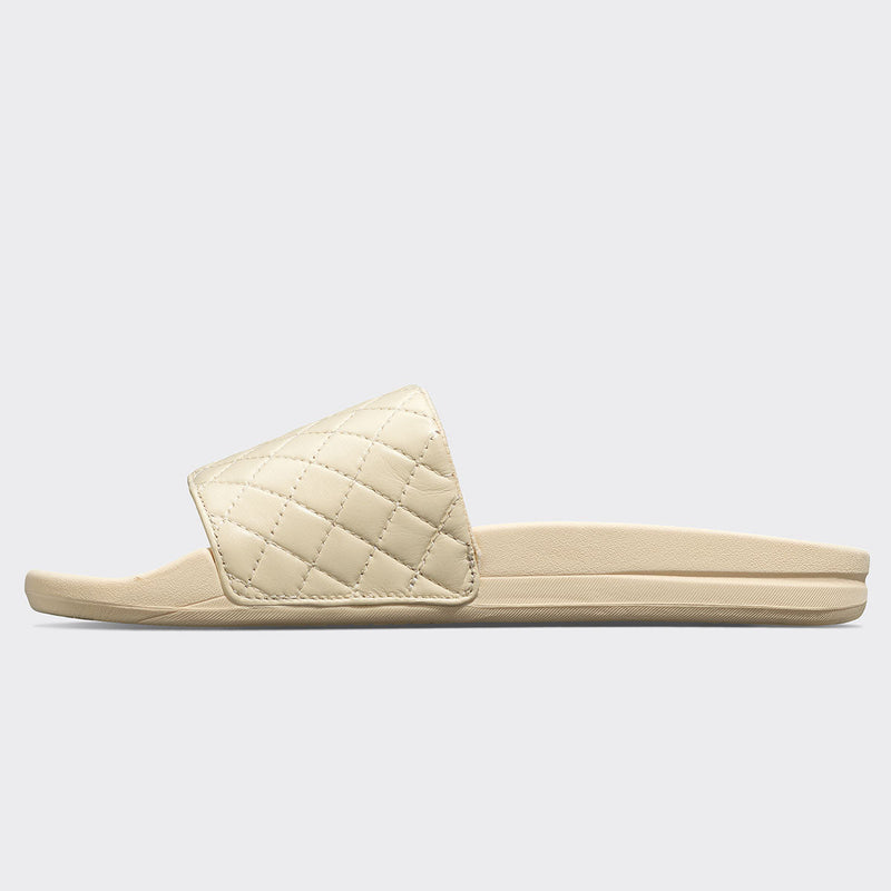 Women's Lusso Slide Vanilla view 3