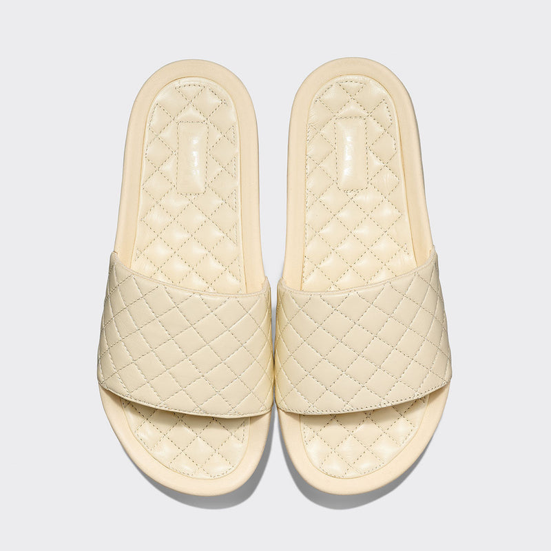 Women's Lusso Slide Vanilla view 1