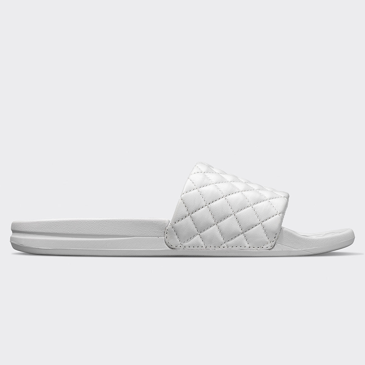 Women's Lusso Slide White view 2