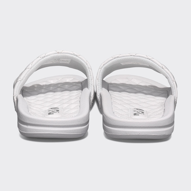 Women's Lusso Slide White view 4