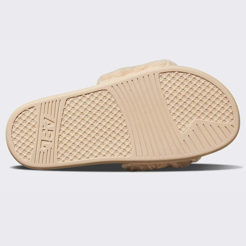 Women's Shearling Slide Champagne view 6