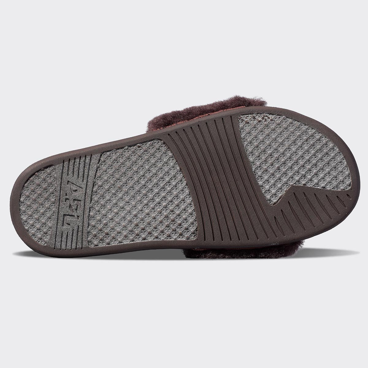 Men's Shearling Slide Chocolate view 6