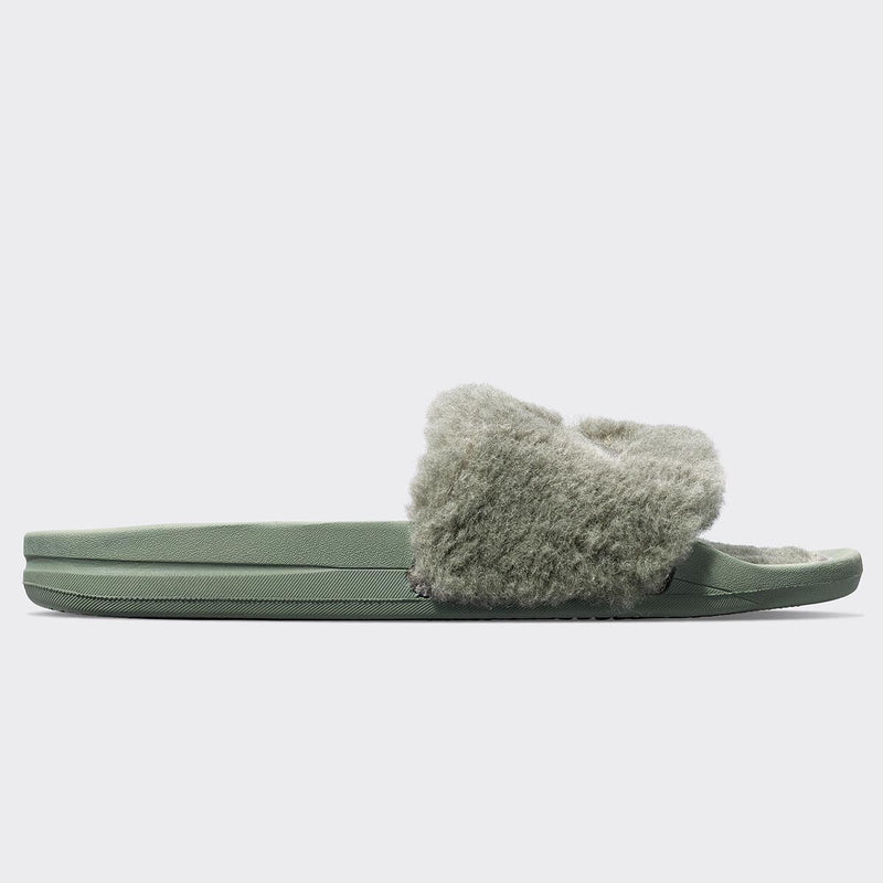Men's Shearling Slide Fatigue view 2