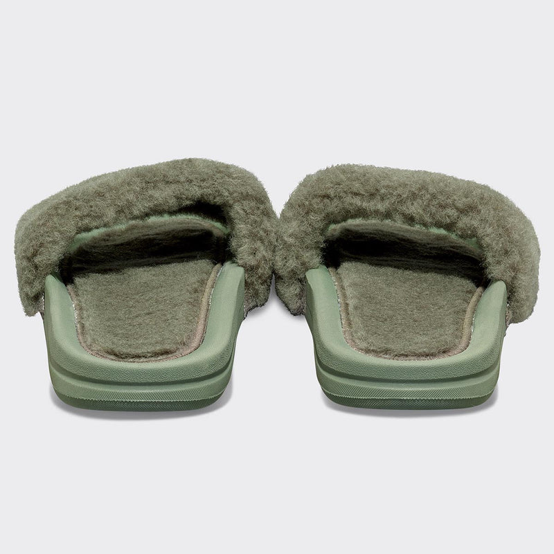 Men's Shearling Slide Fatigue view 4