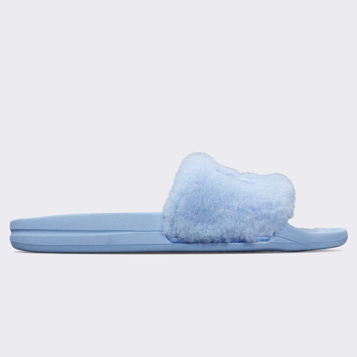 Women's Shearling Slide Ice Blue view 2