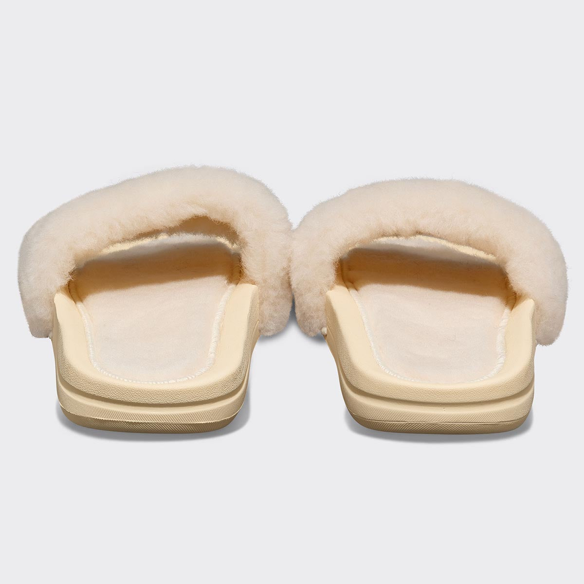 Women's Shearling Slide Vanilla view 4