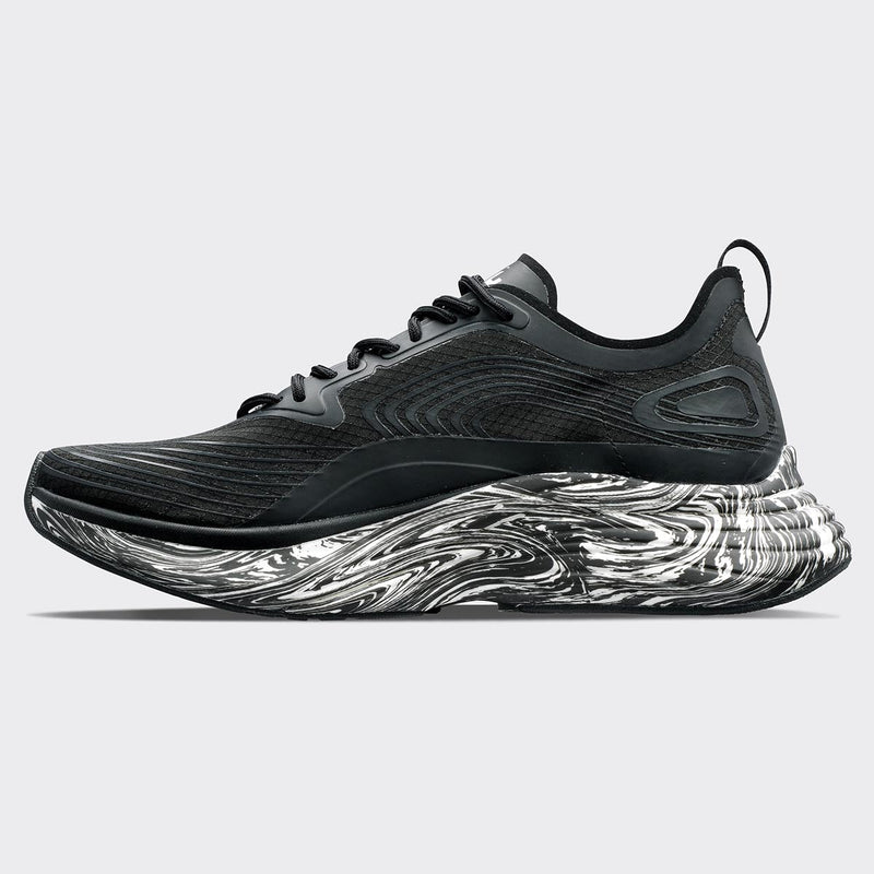 Women's Streamline Black / White / Marble view 2
