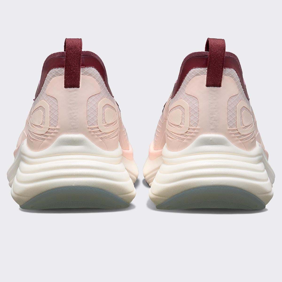 Women's Streamline Creme / Burgundy / White view 3