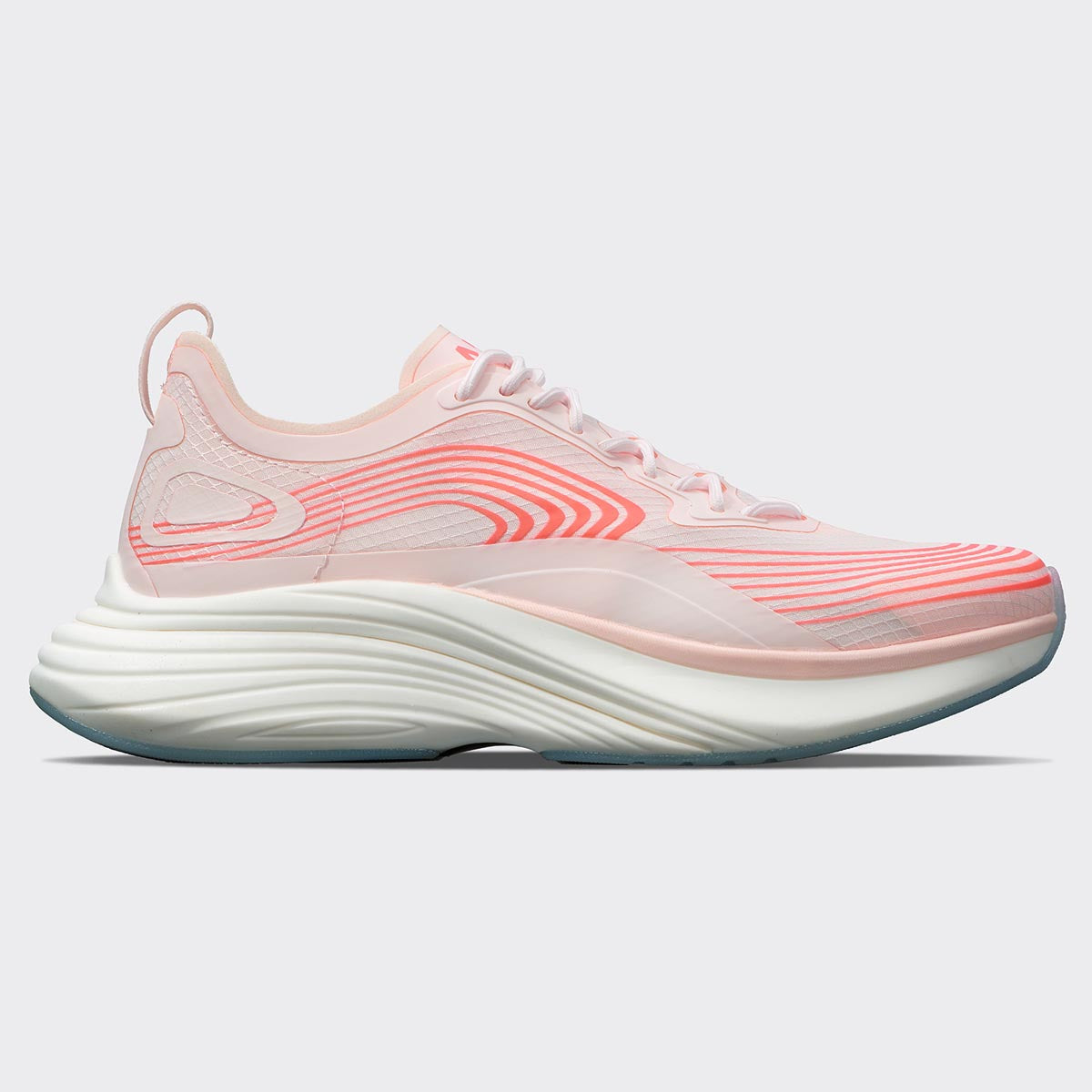 Women's Streamline Creme / Magma / White view 1