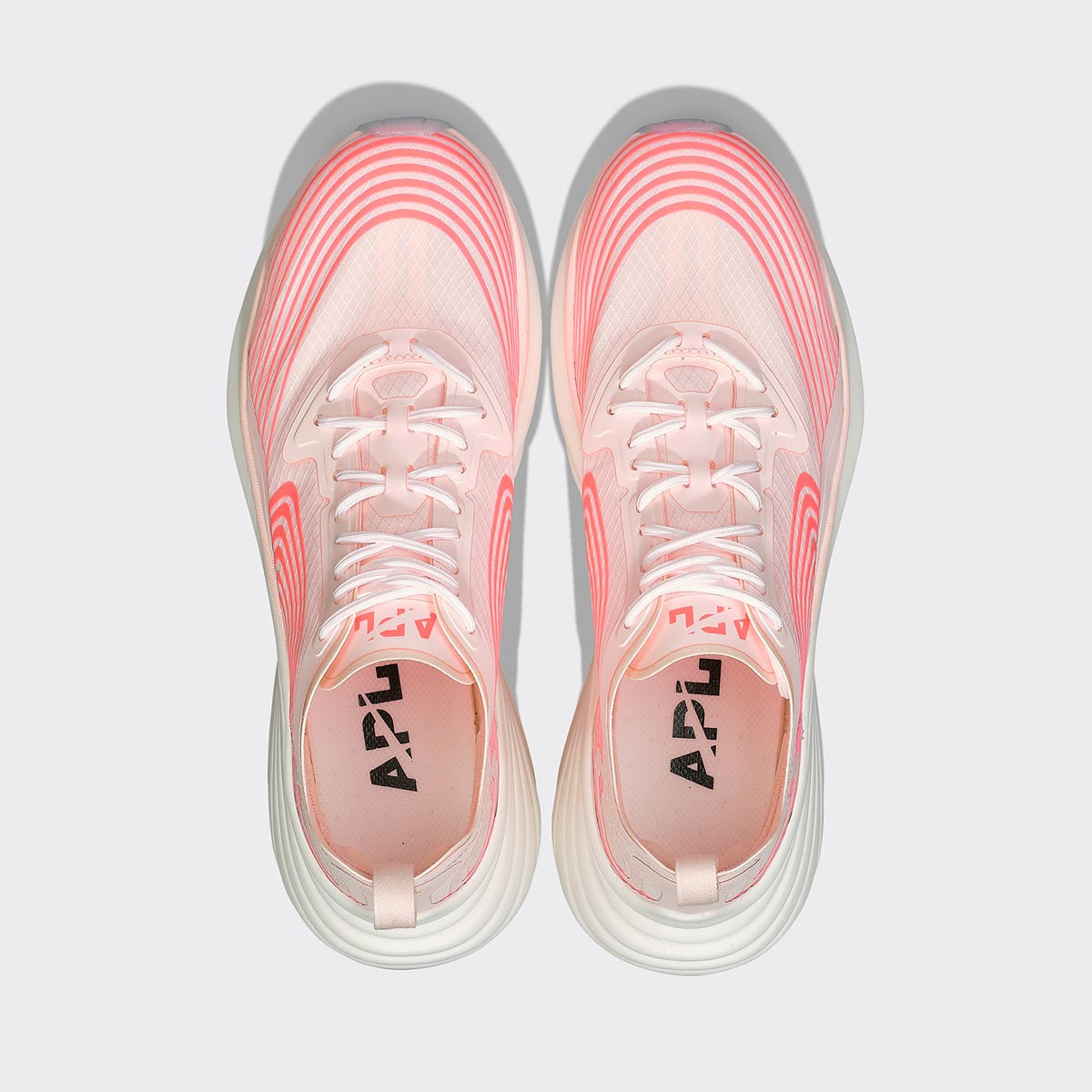 Women's Streamline Creme / Magma / White view 5