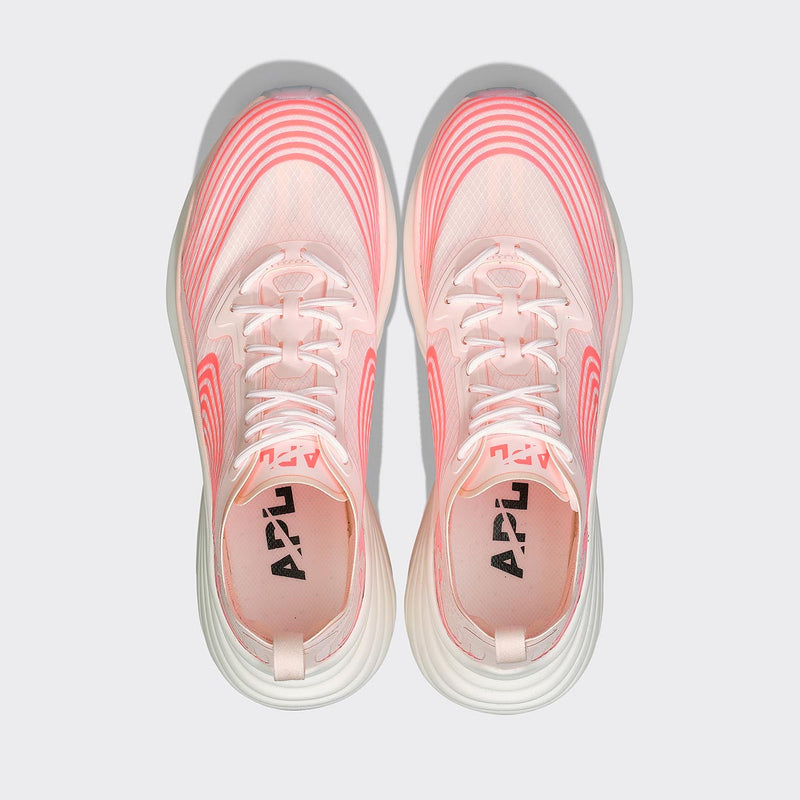 Women's Streamline Creme / Magma / White view 5