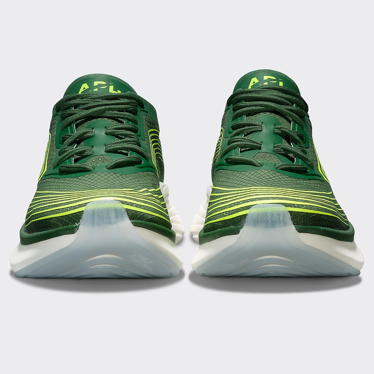 Men's Streamline Dark Green / Energy / White view 4