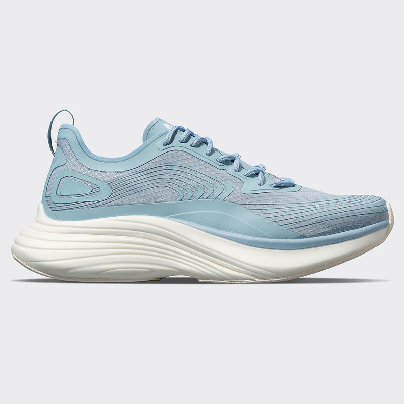 Women's Streamline Elder Green / White view 1