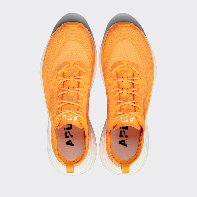 Women's Streamline Mango / White view 5