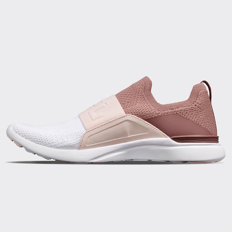 Women's TechLoom Bliss Beachwood / Creme / White view 2