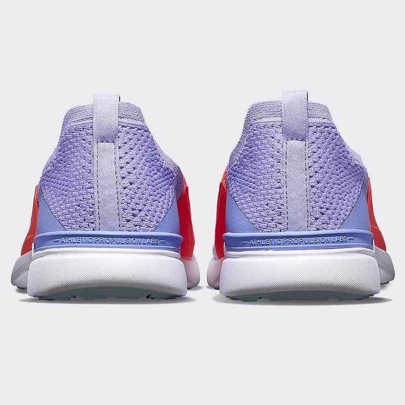 Women's TechLoom Bliss Bellflower / Impulse Red / White view 3