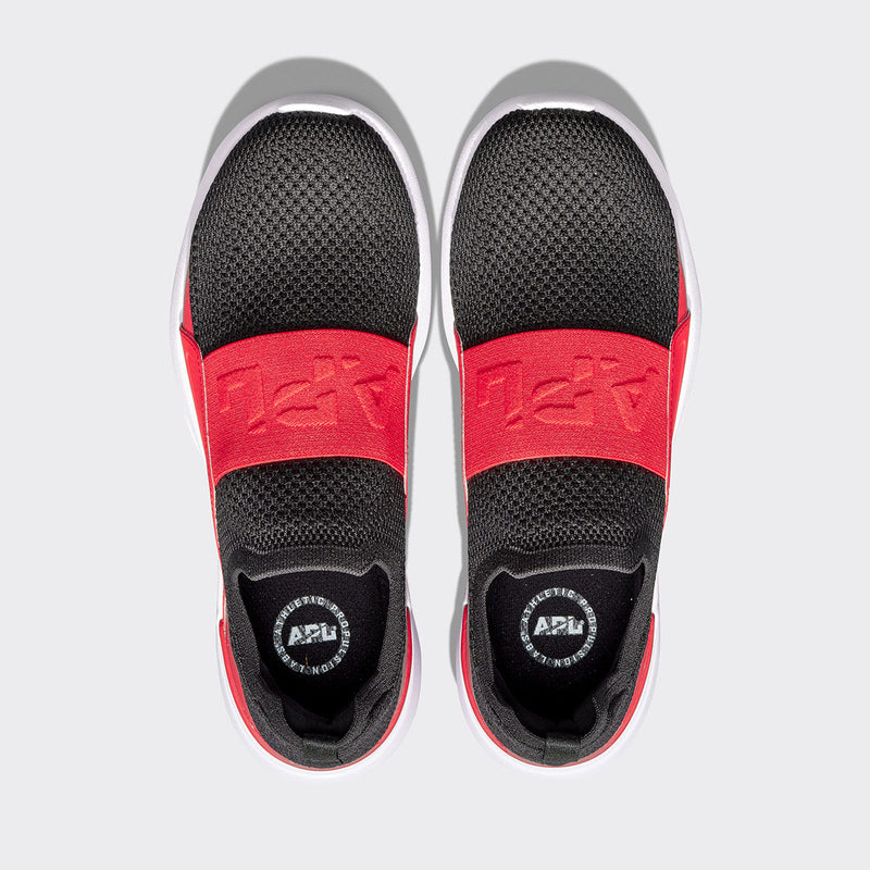 Women's TechLoom Bliss Black / Red / White view 5