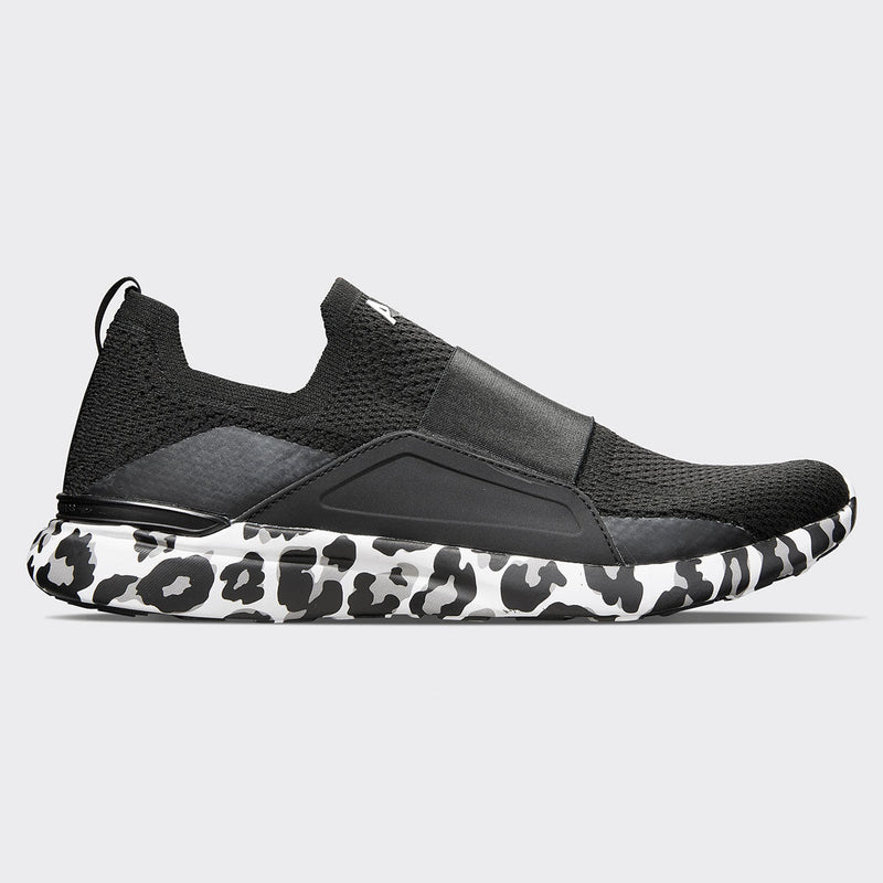 Women's TechLoom Bliss Black / White / Leopard view 1