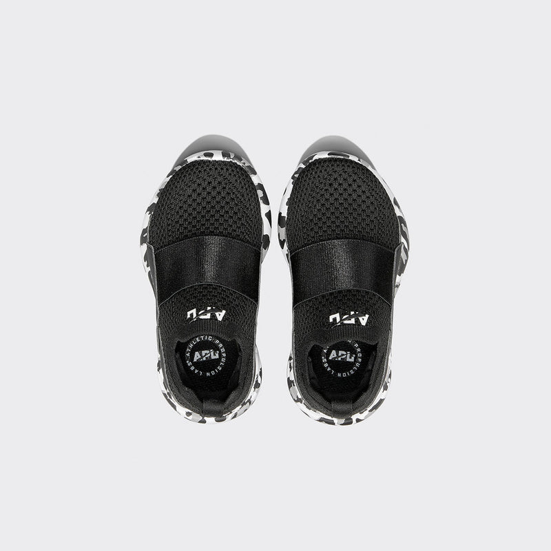 Kid's TechLoom Bliss Black / White / Leopard view 5