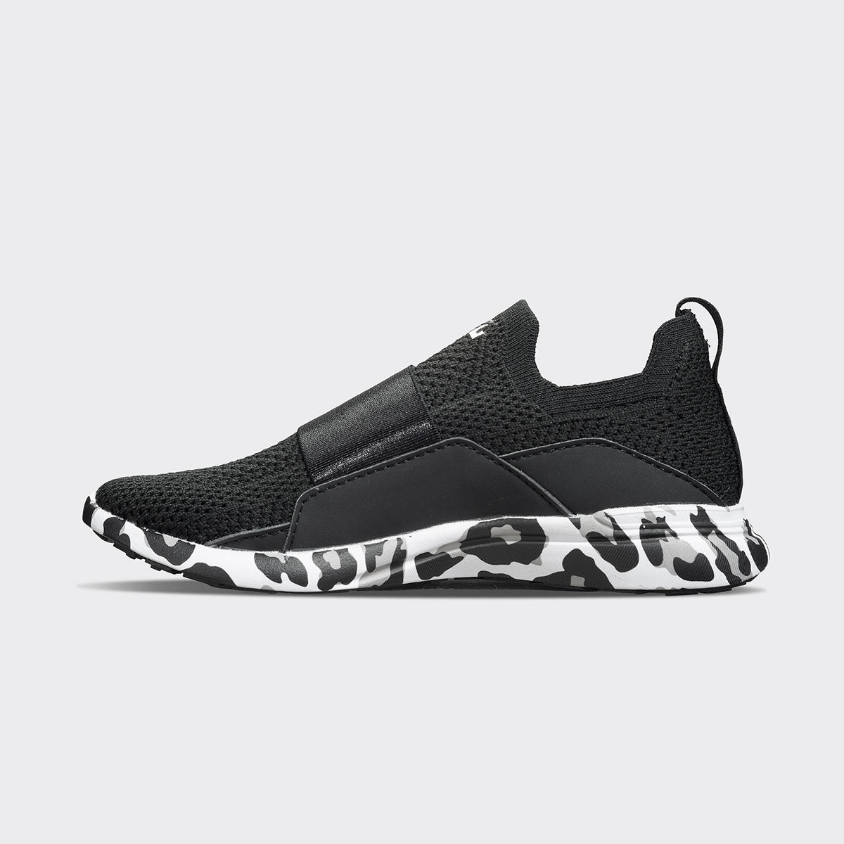 Youth's TechLoom Bliss Black / White / Leopard view 2