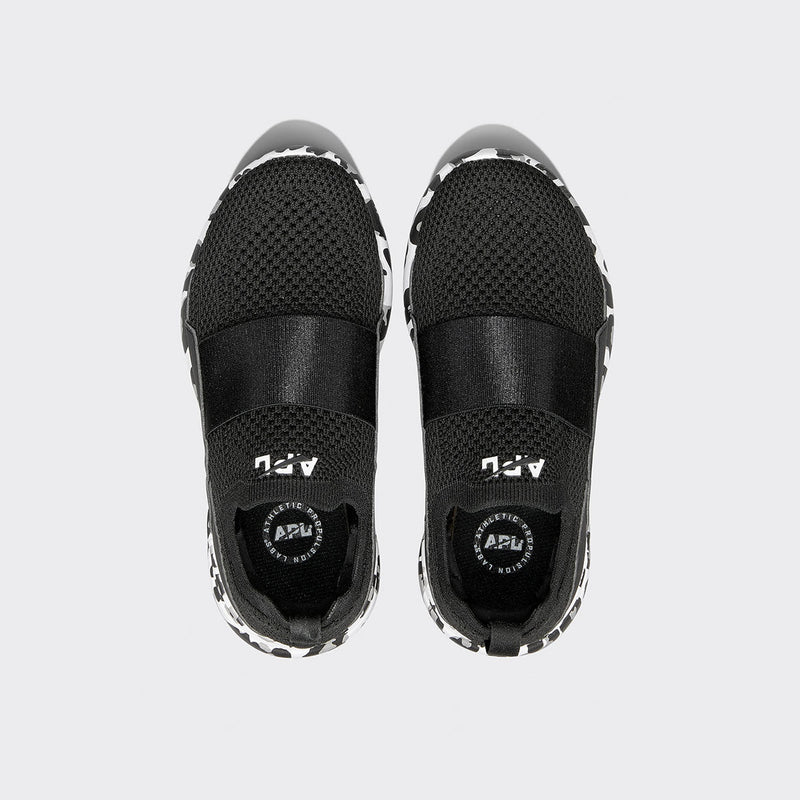 Youth's TechLoom Bliss Black / White / Leopard view 5