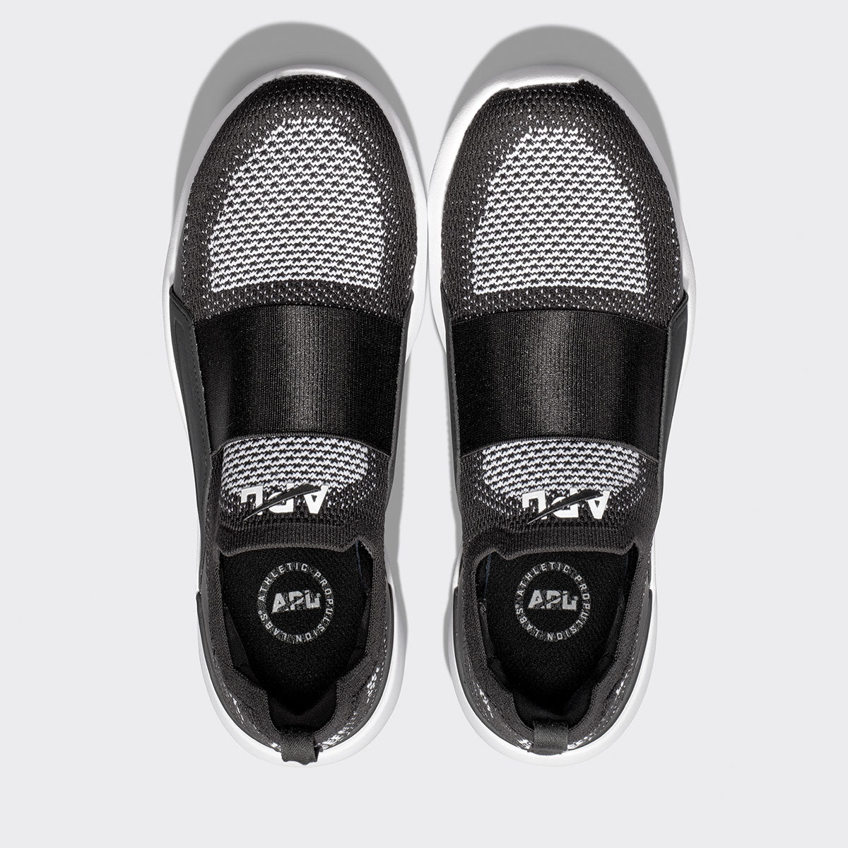 Men's TechLoom Bliss Black / White / White view 5