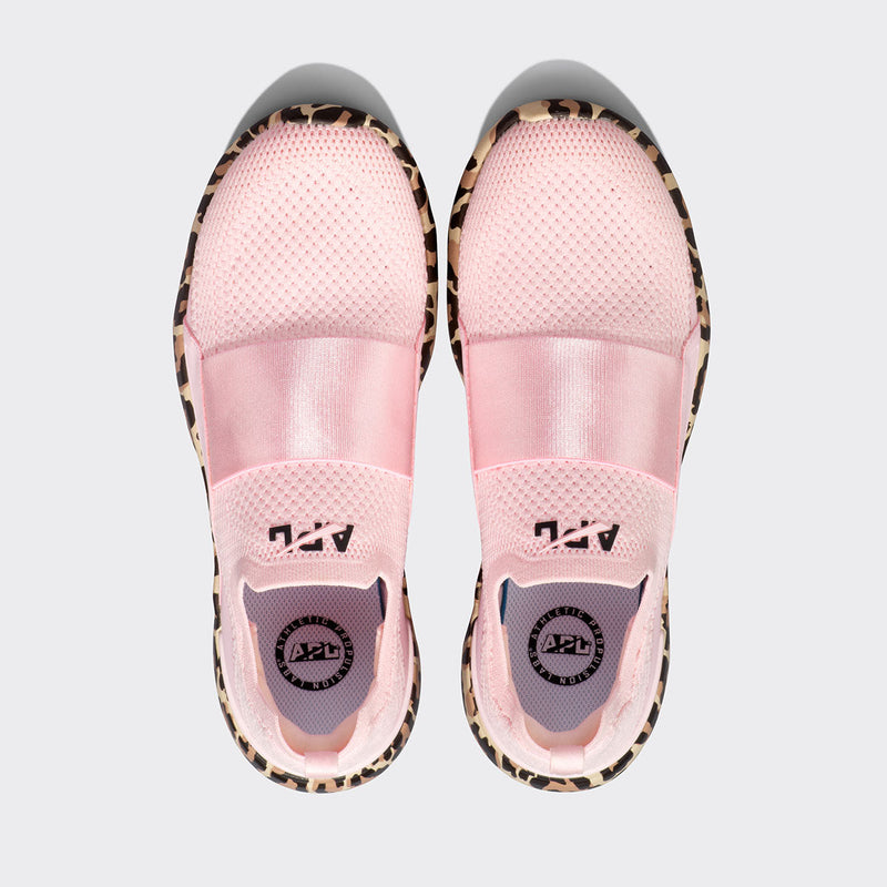 Women's TechLoom Bliss Bleached Pink / Leopard view 5