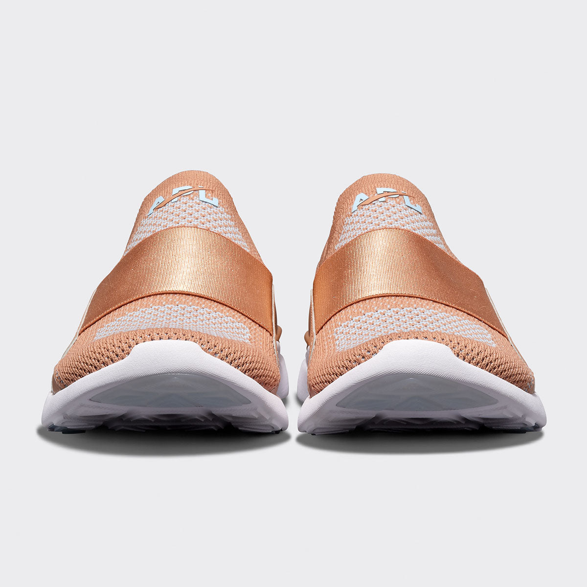 Men's TechLoom Bliss Caramel / Ice Blue / White view 4