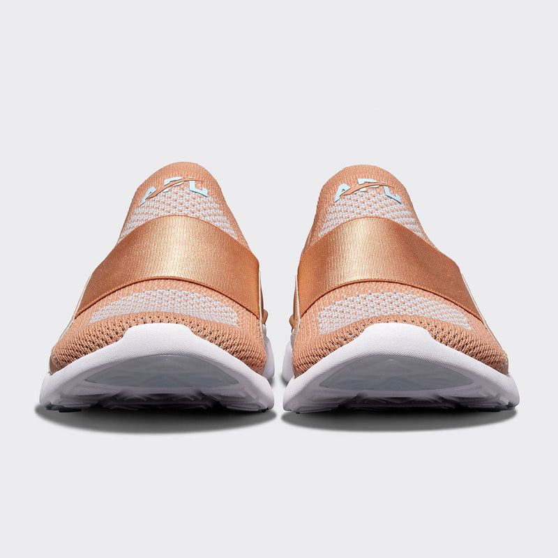 Women's TechLoom Bliss Caramel / Ice Blue / White view 4