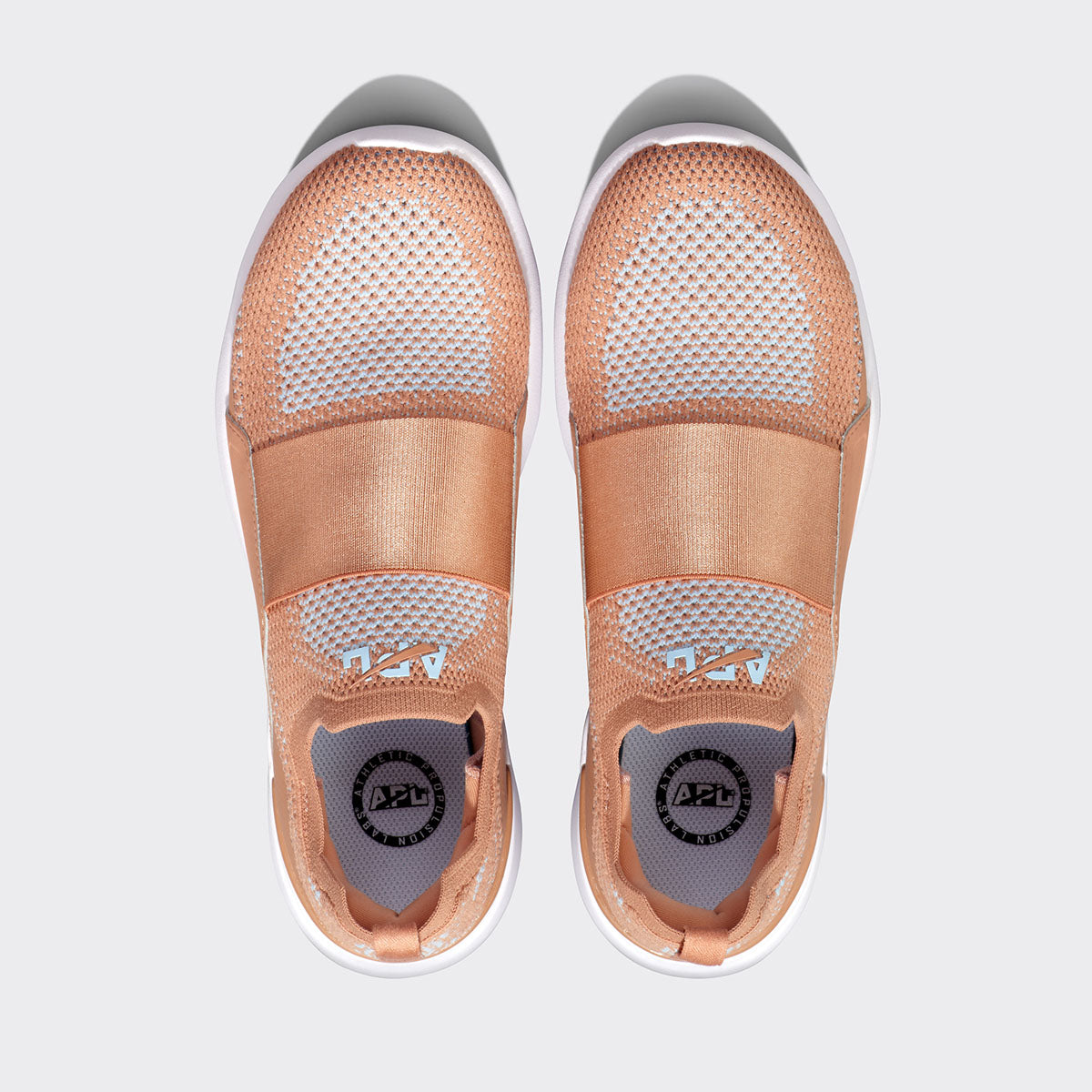 Men's TechLoom Bliss Caramel / Ice Blue / White view 5