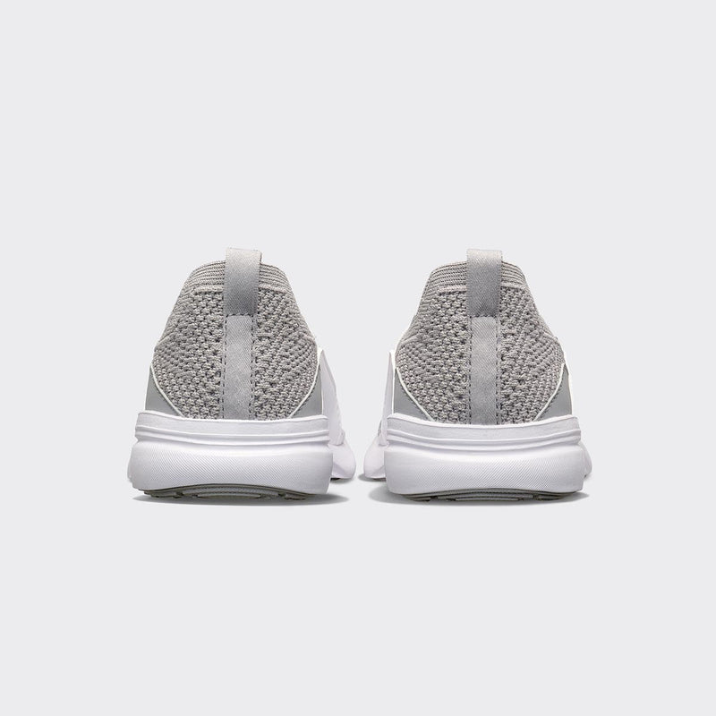 Youth's TechLoom Bliss Cement / White / Melange view 3