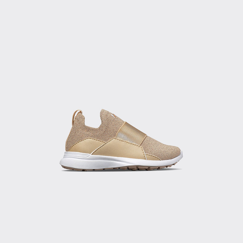 Kid's TechLoom Bliss Champagne / White view 1