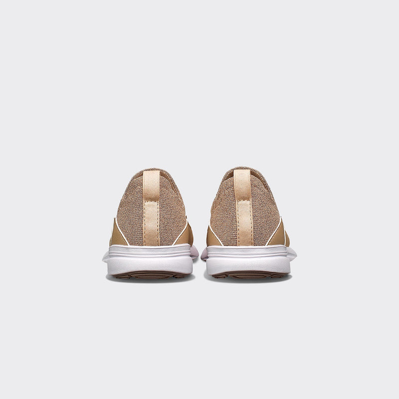 Kid's TechLoom Bliss Champagne / White view 3