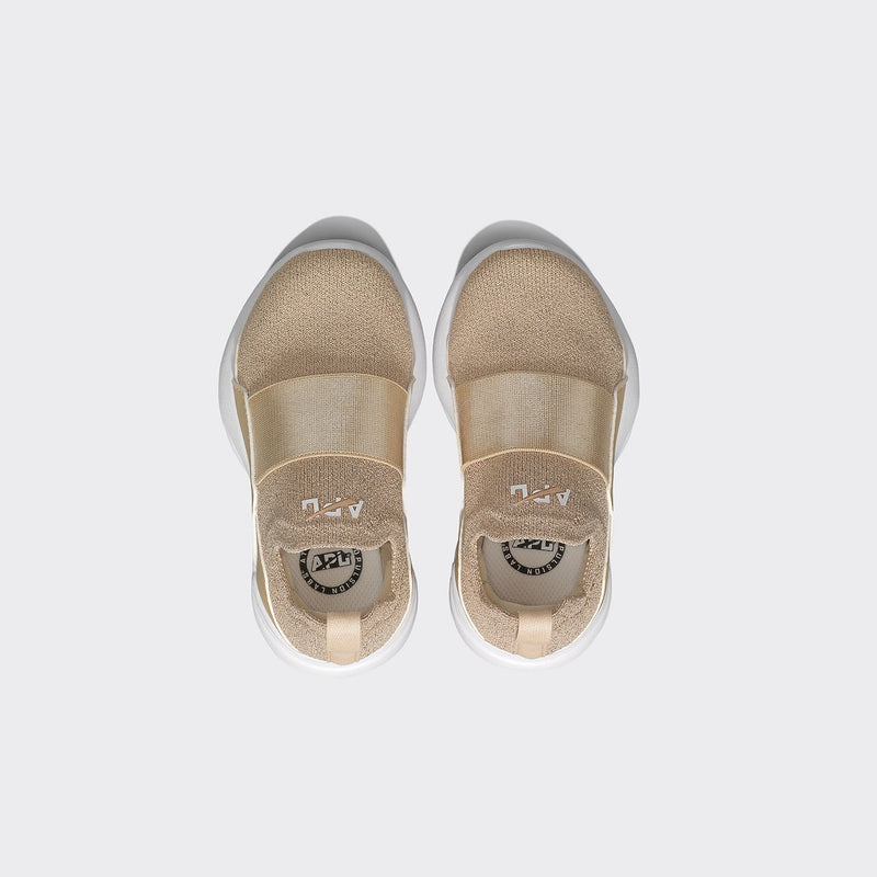 Kid's TechLoom Bliss Champagne / White view 5