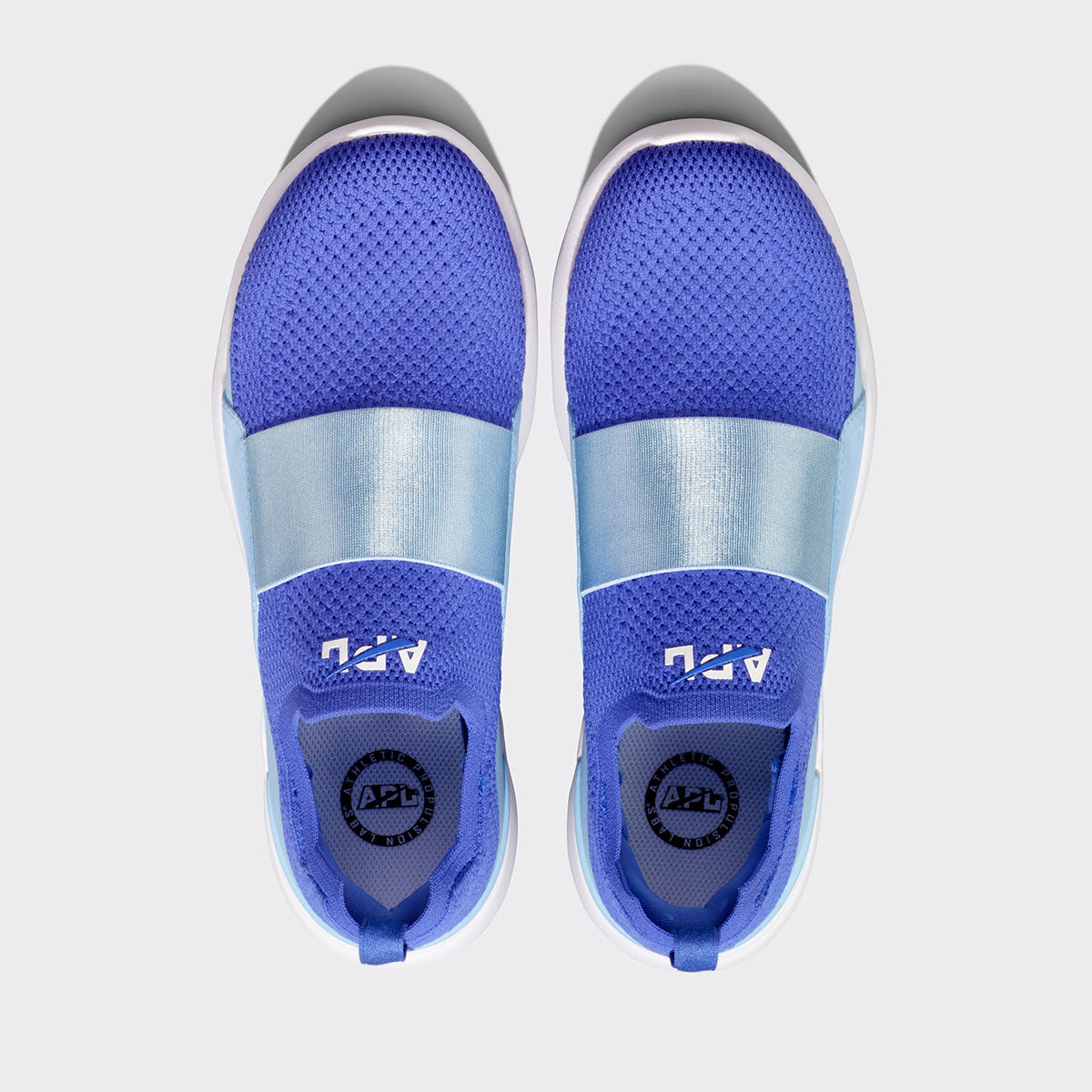 Men's TechLoom Bliss Cobalt / Ice Blue / White view 5