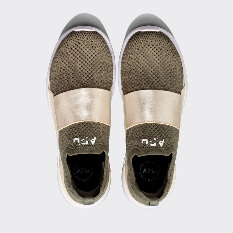 Women's TechLoom Bliss Fatigue / Parchment / White view 5