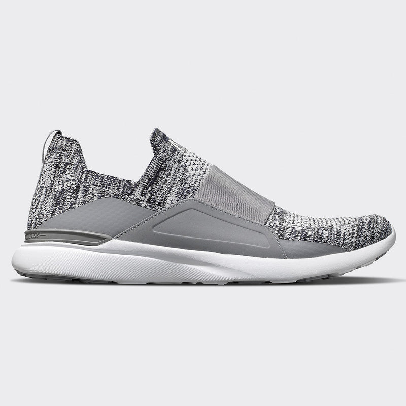 Men's TechLoom Bliss Heather Grey / White / White view 1