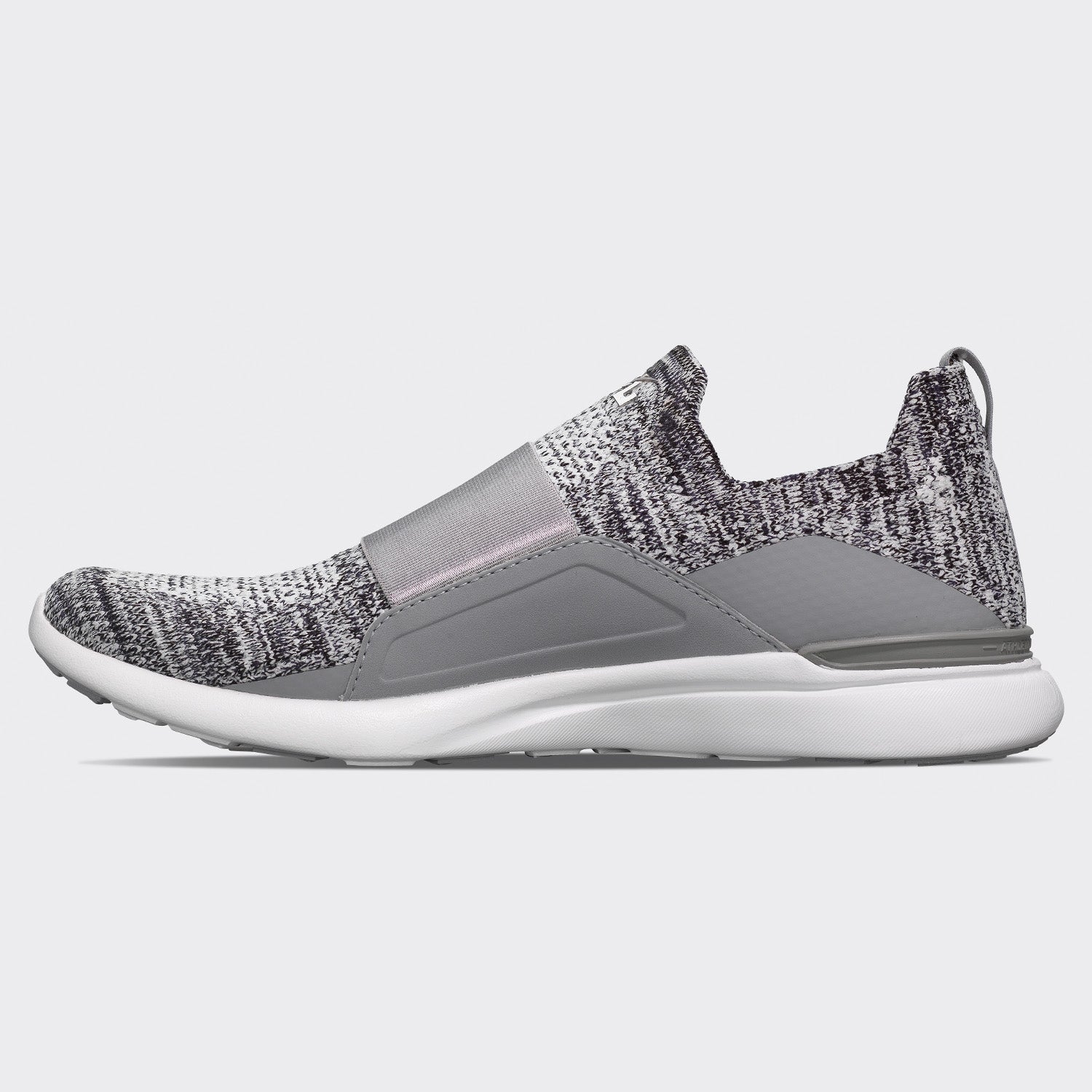 Women's TechLoom Bliss Heather Grey / White / White view 3
