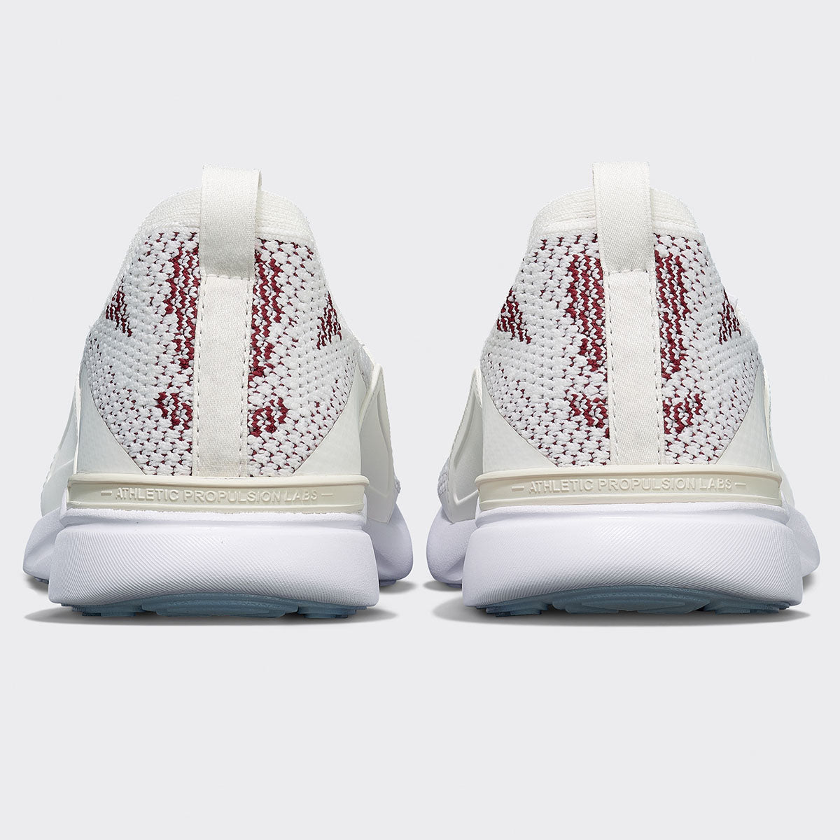 Women's TechLoom Bliss Ivory / Burgundy / White view 3