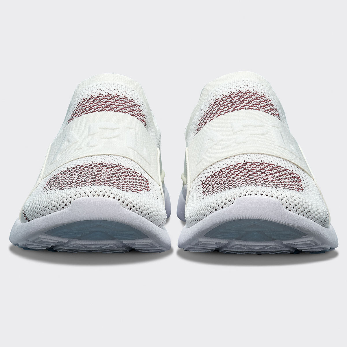 Women's TechLoom Bliss Ivory / Burgundy / White view 4