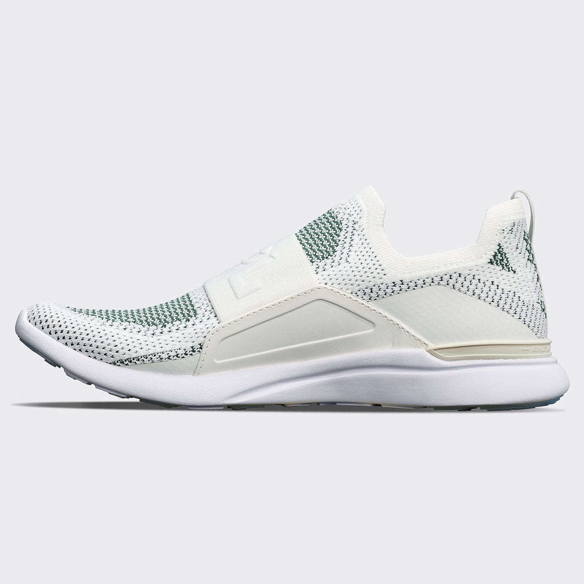 Women's TechLoom Bliss Ivory / Great Green / White view 2