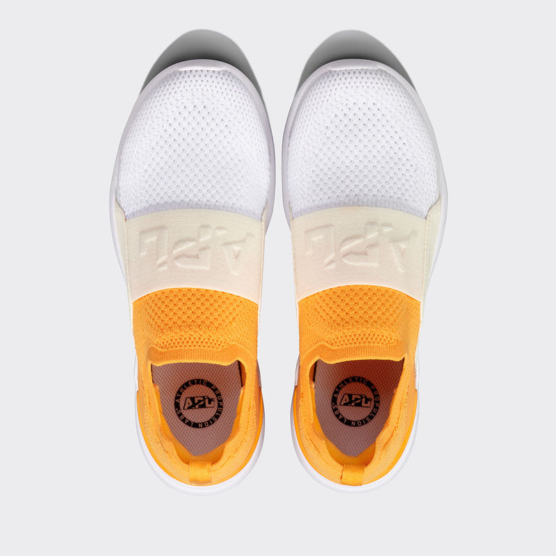 Women's TechLoom Bliss Mango / Pristine / White view 5