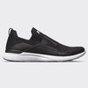 Men's TechLoom Bliss Metallic Black / White