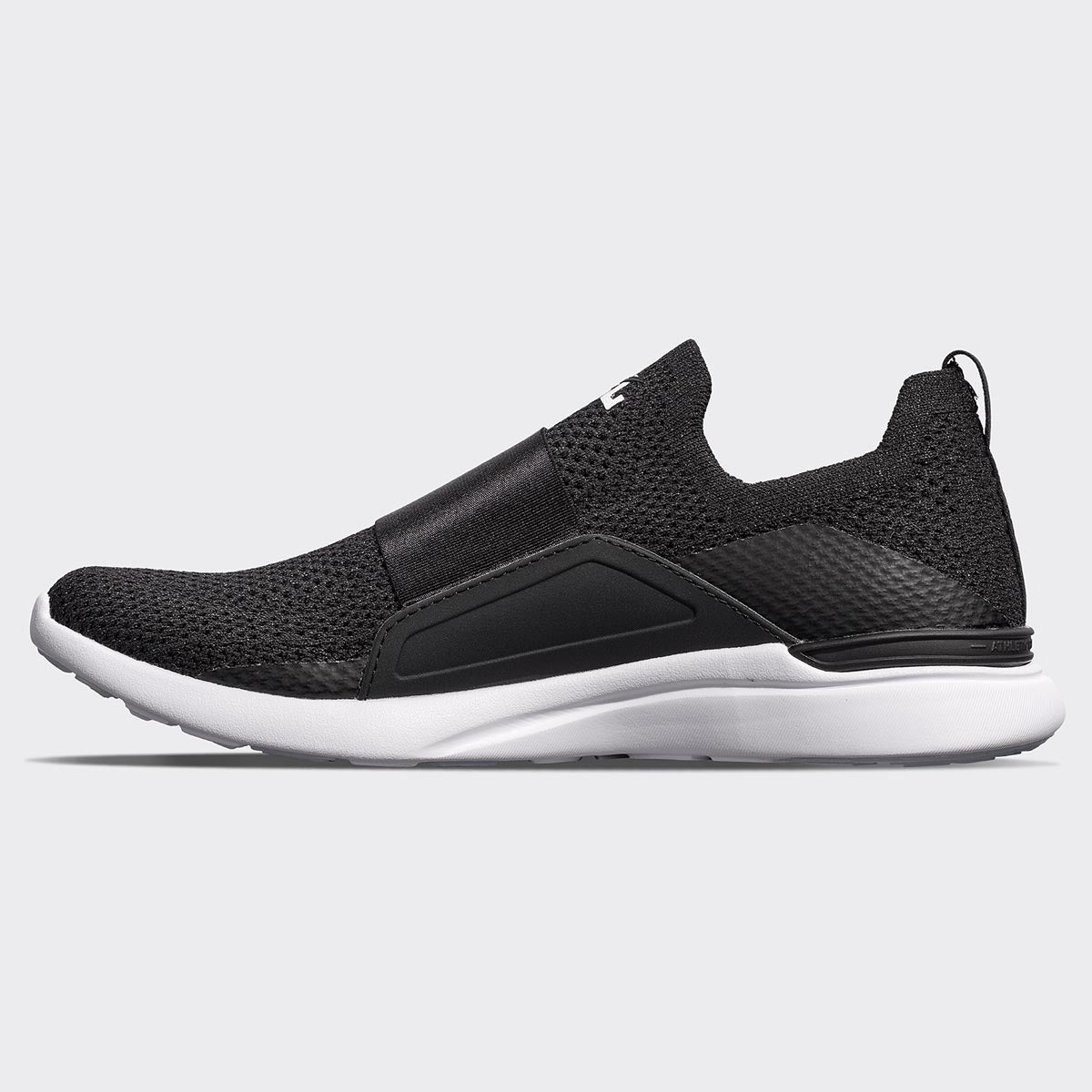 Men's TechLoom Bliss Metallic Black / White view 2