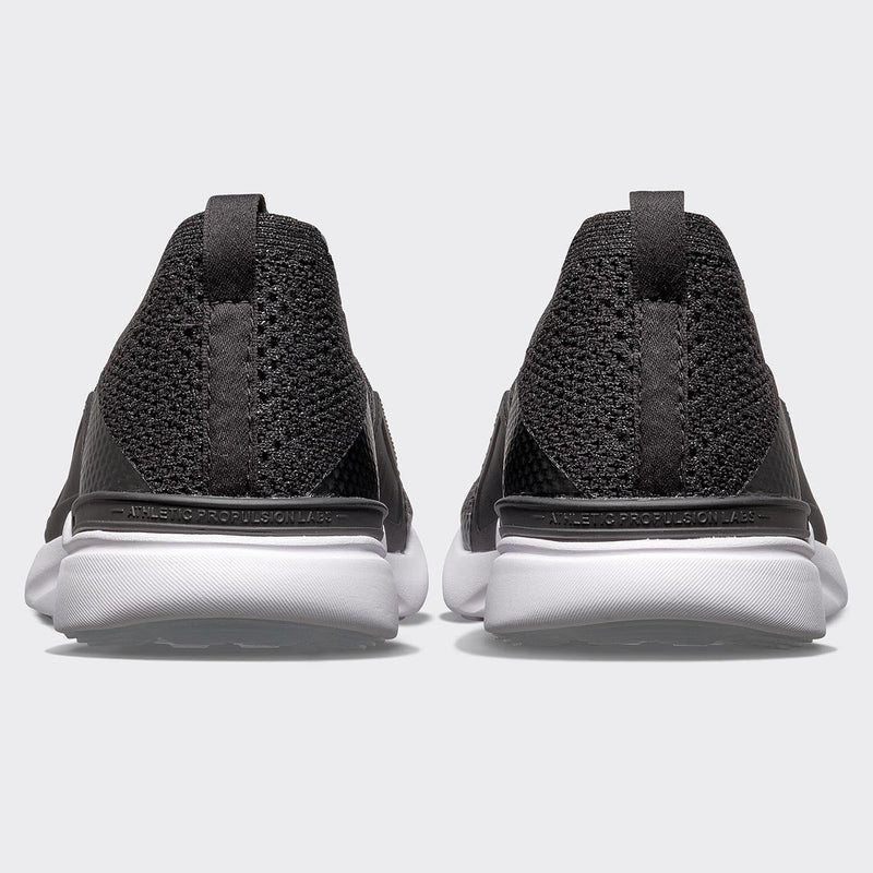 Women's TechLoom Bliss Metallic Black / White view 3