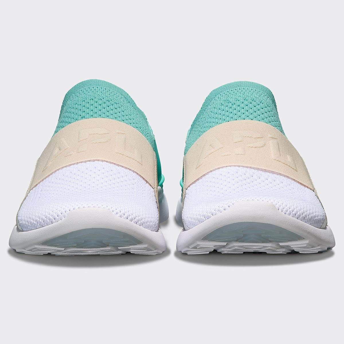 Women's TechLoom Bliss Mint / Beach / White view 4