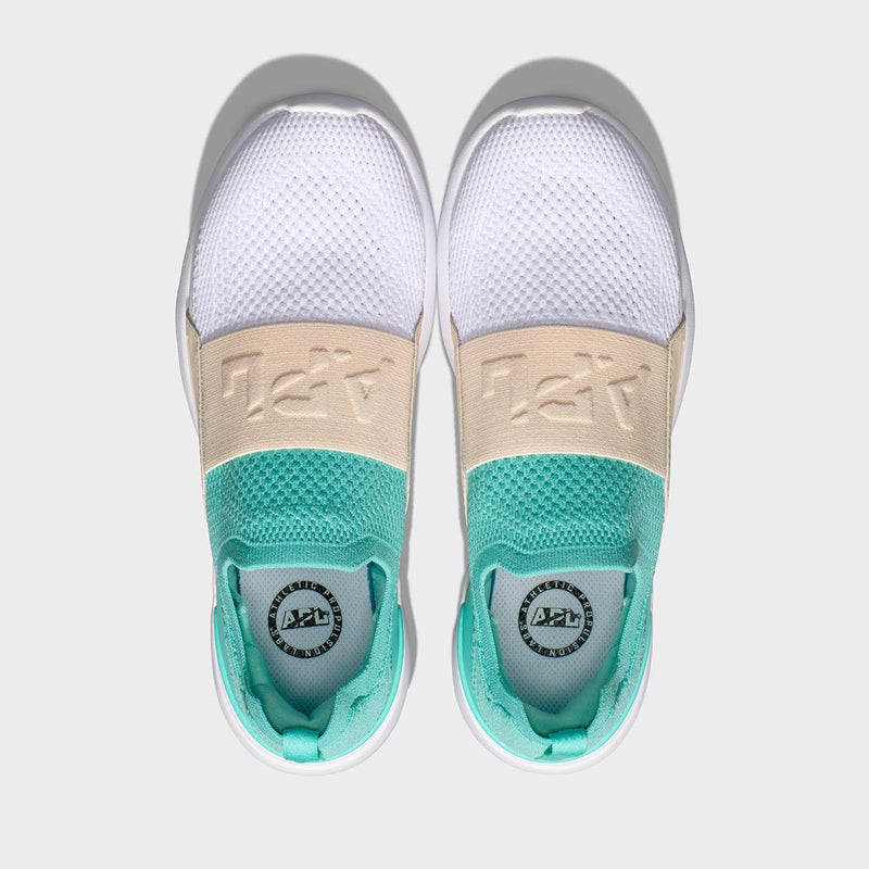 Women's TechLoom Bliss Mint / Beach / White view 5