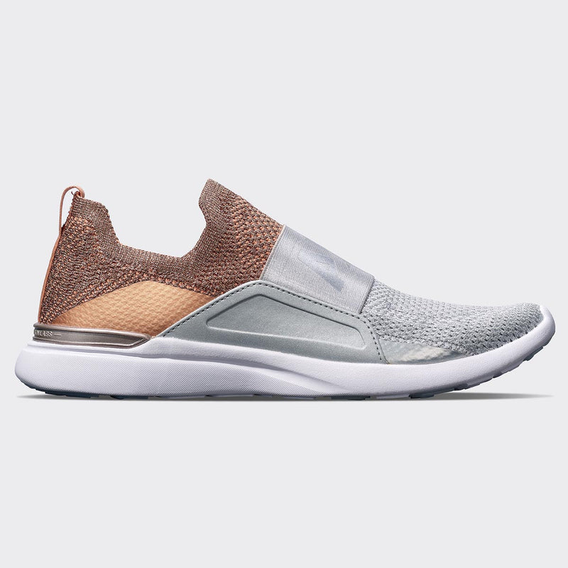 Women's TechLoom Bliss Rose Gold / Metallic Silver / White view 1