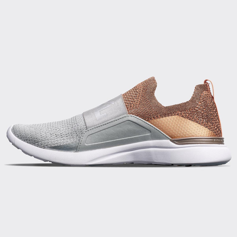 Men's TechLoom Bliss Rose Gold / Metallic Silver / White view 2